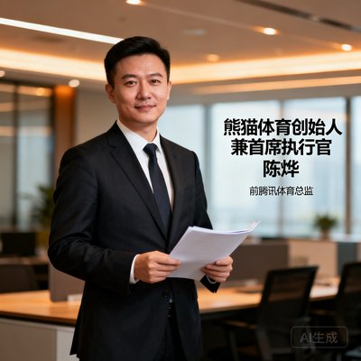 熊猫体育创始人兼首席执行官陈烨，前腾讯体育总监