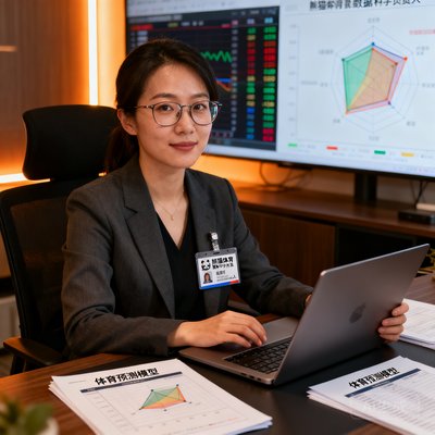 熊猫体育数据科学负责人张薇，博士专攻体育预测模型
